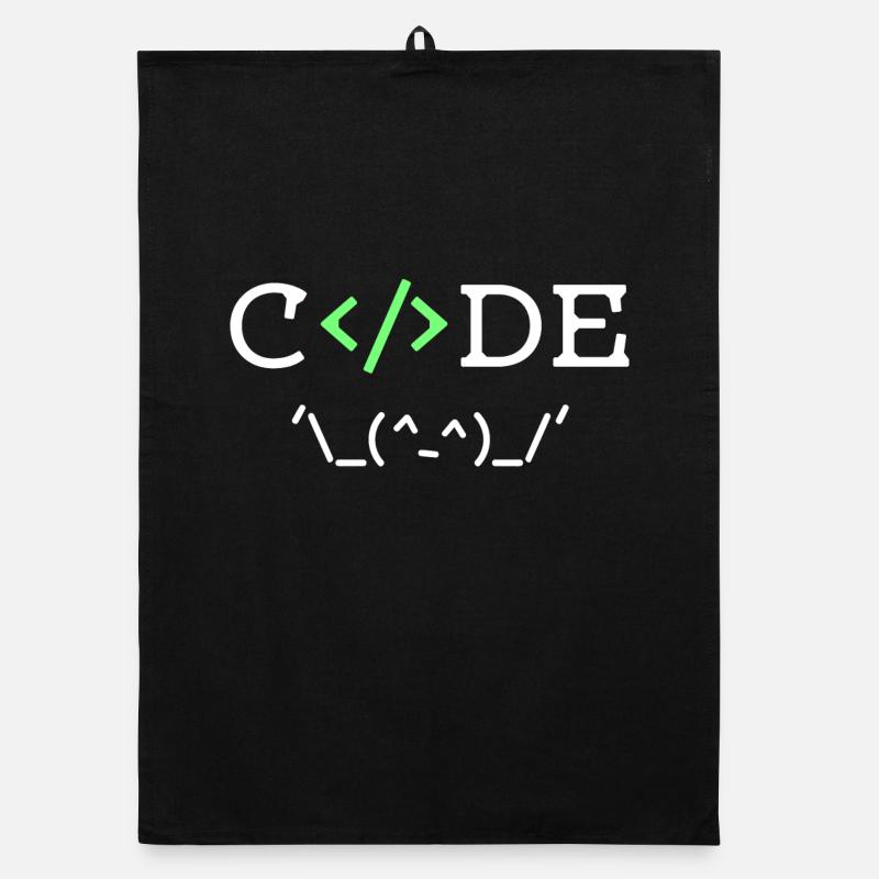 Work Saying Developer Career Workaholic Job Organic dish towel