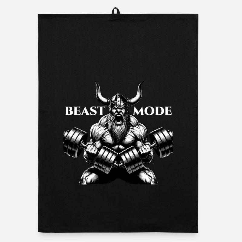 Viking Haltères Workout Biceps Gesch Torchon bio