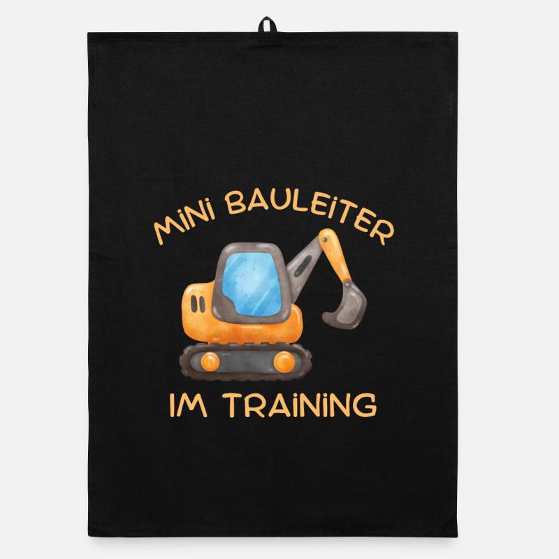 Bauleiter im Training Organic Geschirrtuch