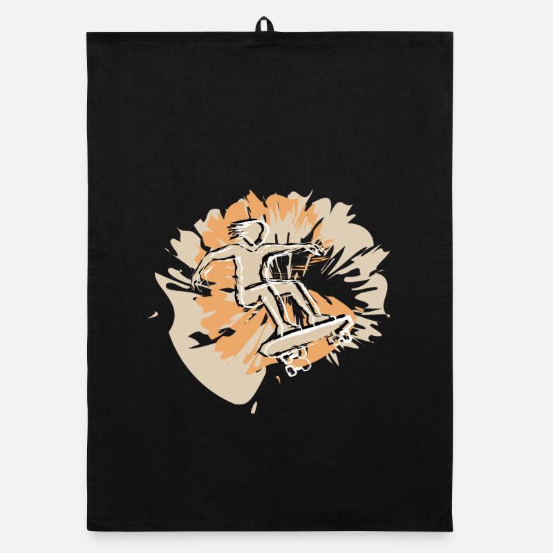 Style de skateboard Torchon bio