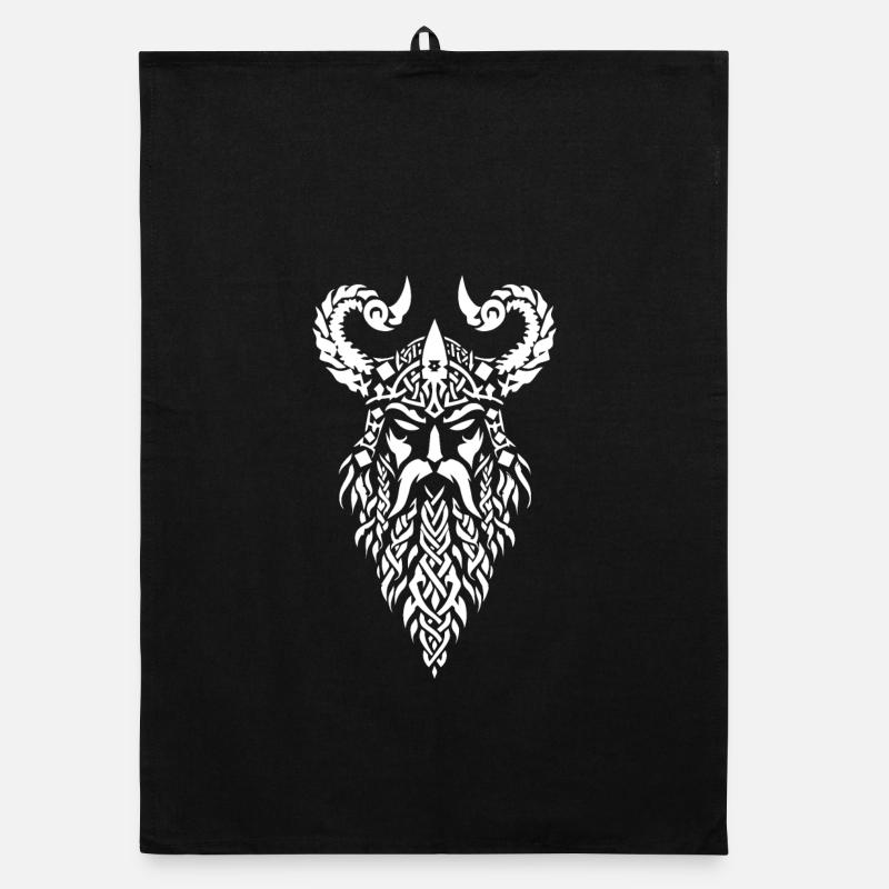 Viking warrior head Torchon bio