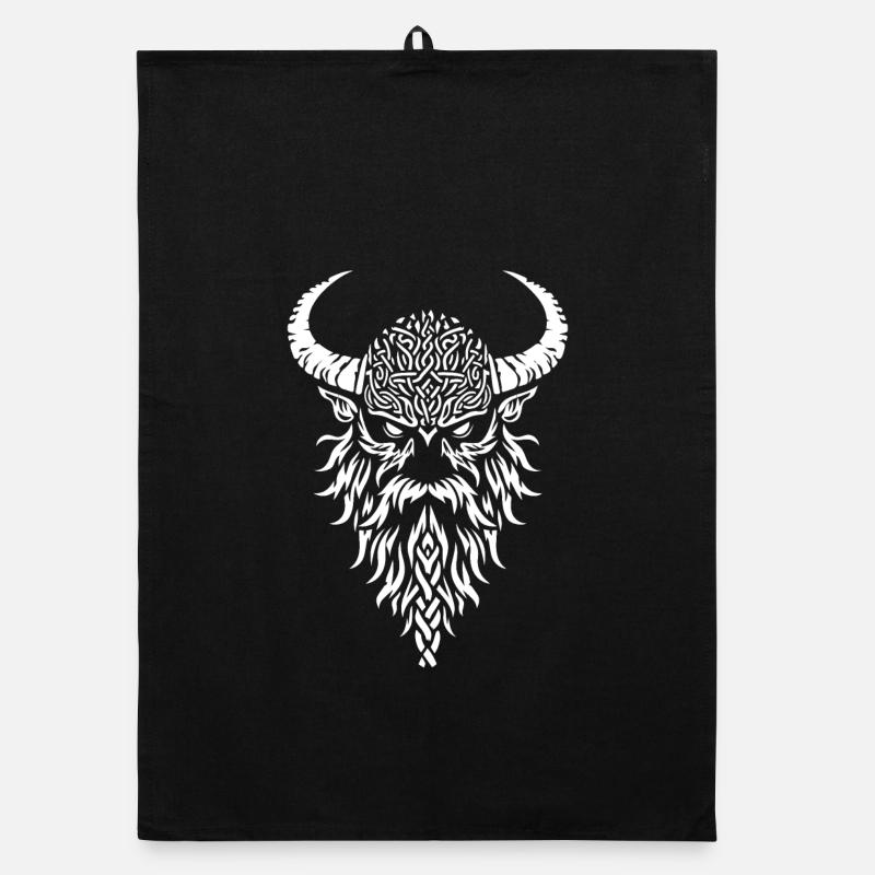 Viking warrior head Torchon bio