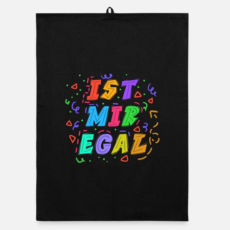 I don't care Statement Indifferent attitude Organic dish towel