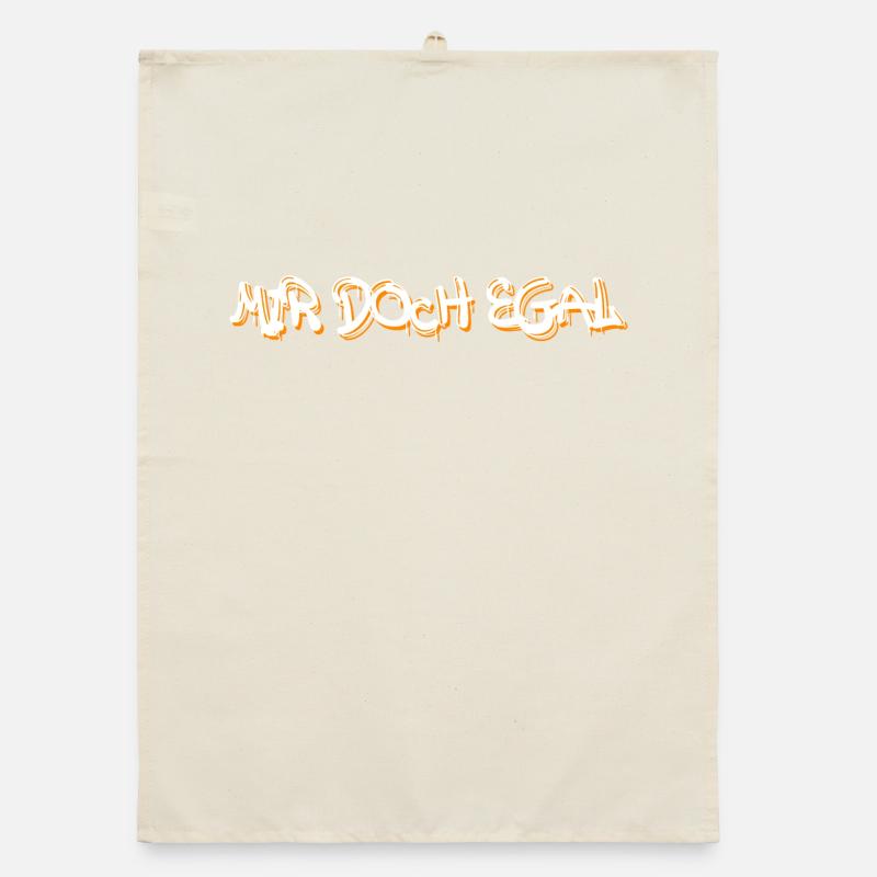 I don't care statement indifferent attitude chill Organic dish towel