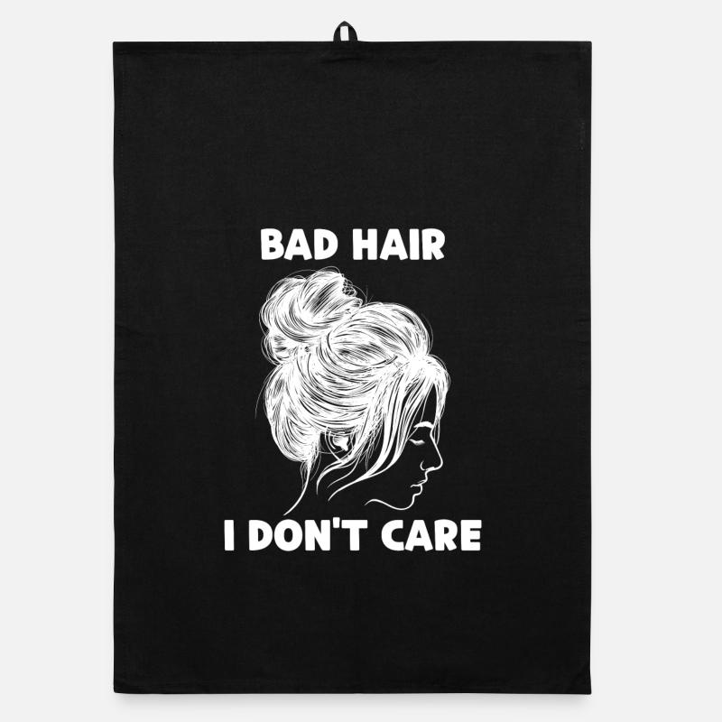 I don't care about attitude Indifferent Statement Organic dish towel