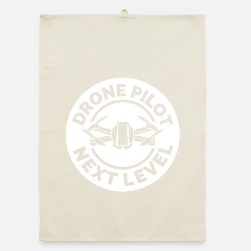 drone pilot patch logo drone icon emblem icon Organic dish towel