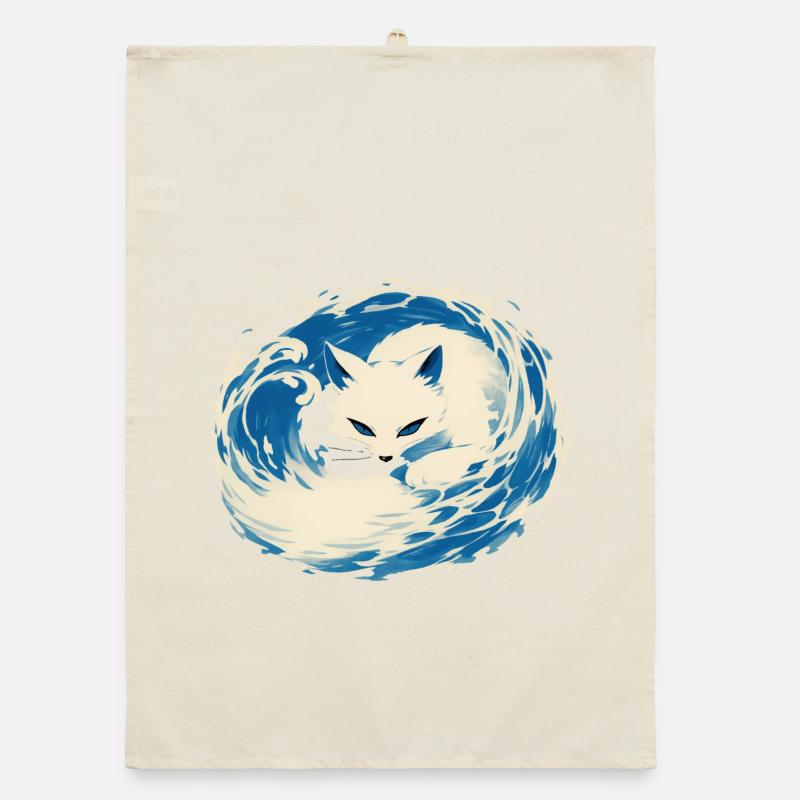White Fox Organic dish towel