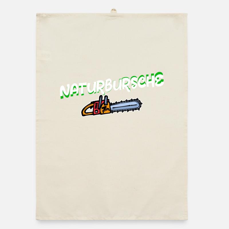 Lumberjack Chainsaw Statement Lumberjack Wood Organic dish towel