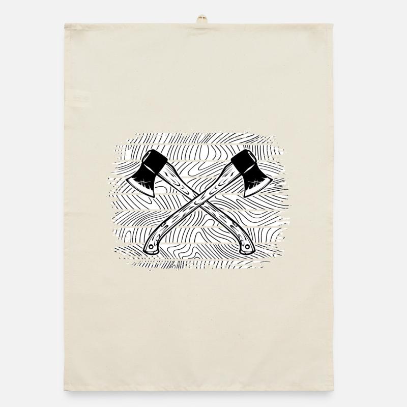 hache, bûcheron, menuiserie, menuiserie, menuiserie, forestier, Torchon bio