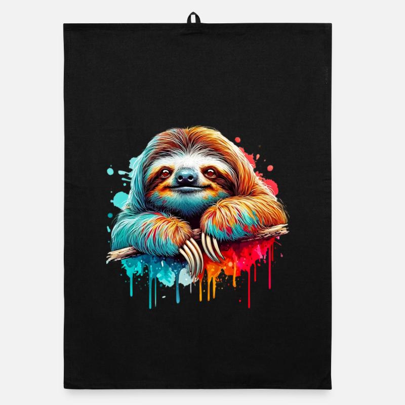 Sloth Organic dish towel
