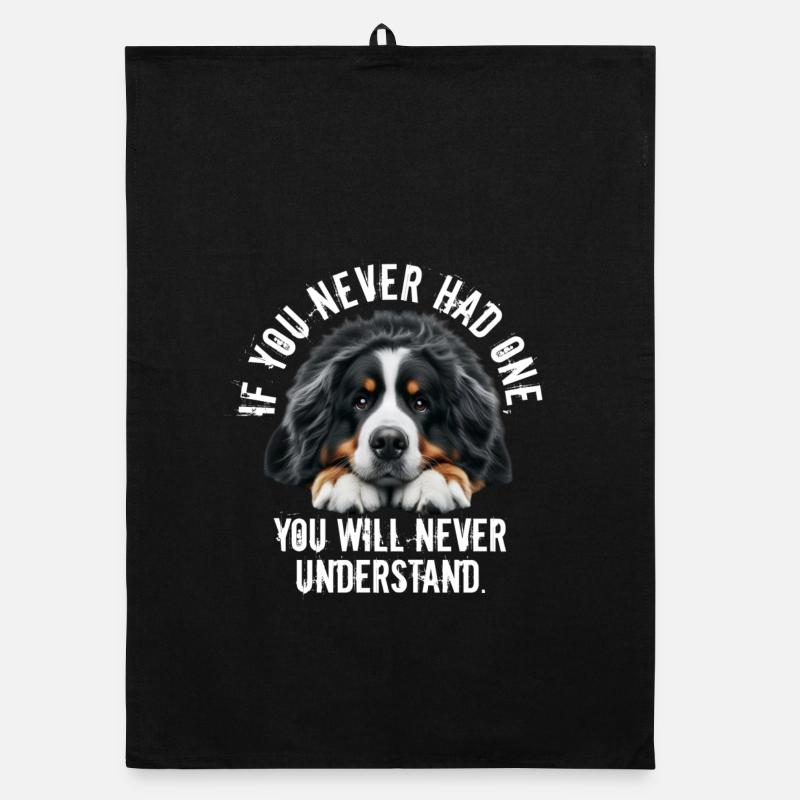 Berner Sennenhund Organic Geschirrtuch