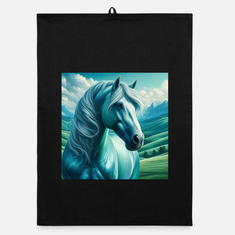 Cheval bleu Torchon bio