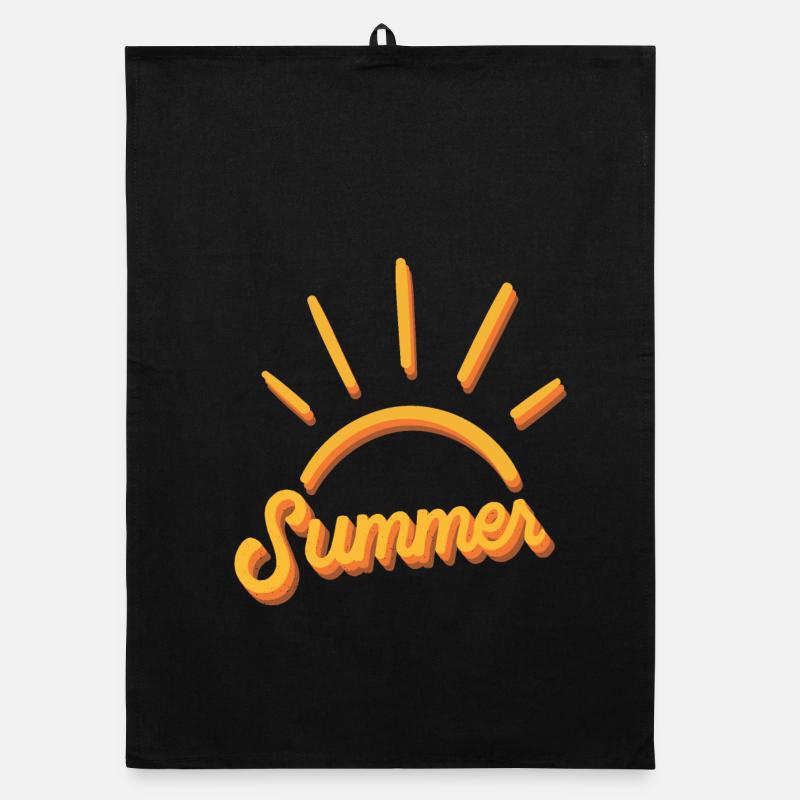Sommer - Summer Organic Geschirrtuch