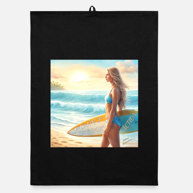Fille Action Surf Point Break 2 Torchon bio