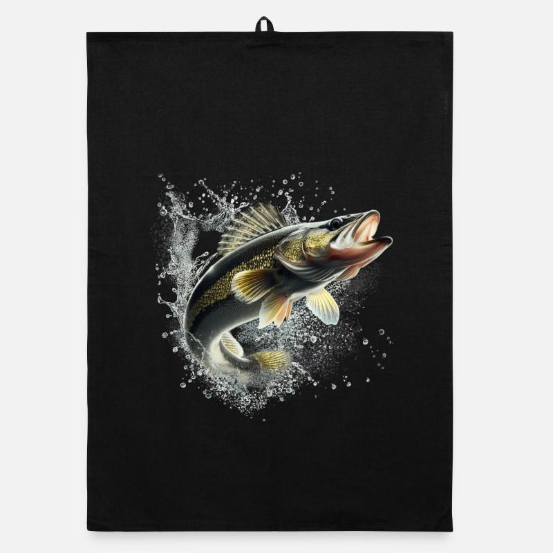 Fisch Organic Geschirrtuch