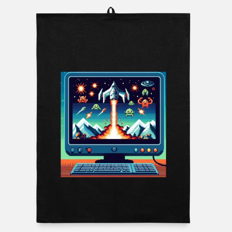 Jeu d’avion rétro Torchon bio