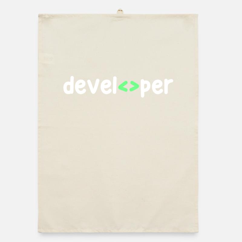 Développeur Code Scripting Debug Informatik Geek Torchon bio