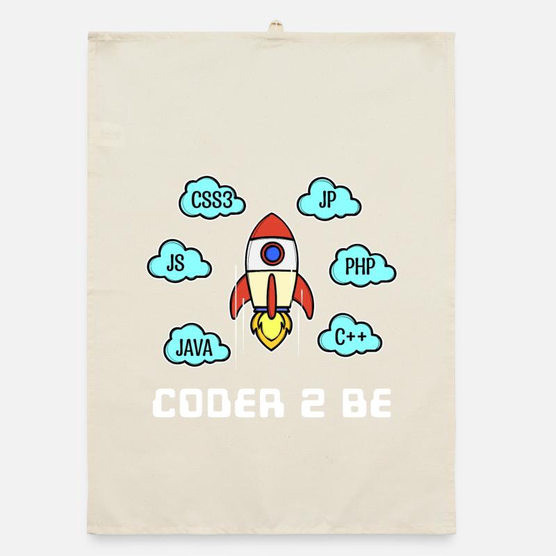 Developer Statement Css Php Java C++ Programmierer Organic Geschirrtuch