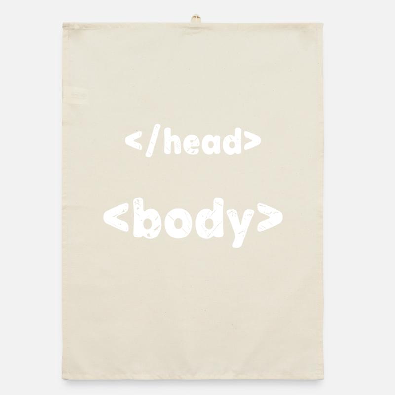 Code Programmierer Developer Skripting Informatik Organic Geschirrtuch