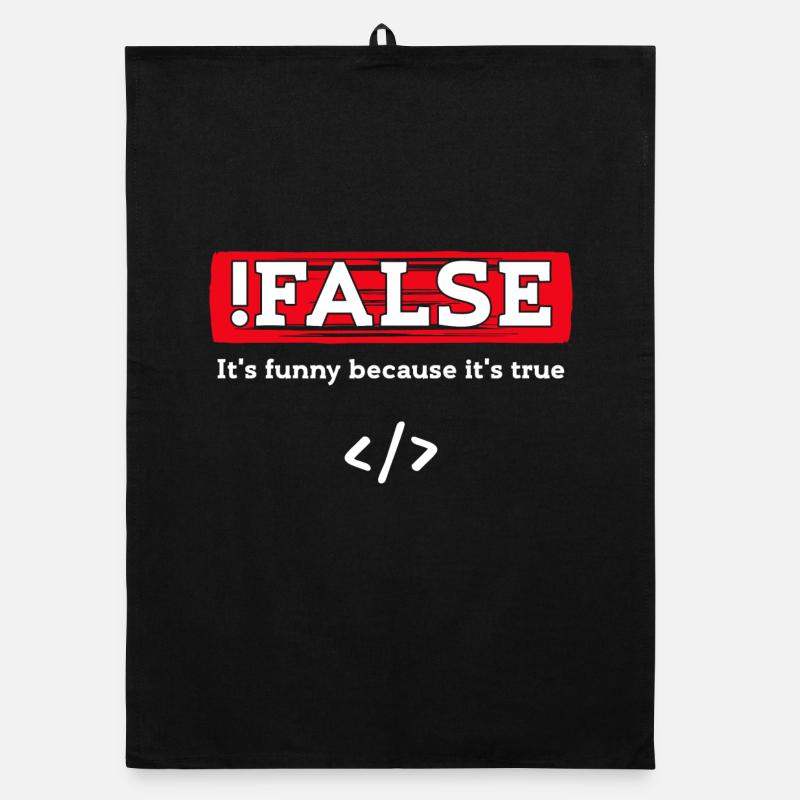 Debug Skripting Statement Developer Code Nerd Organic Geschirrtuch