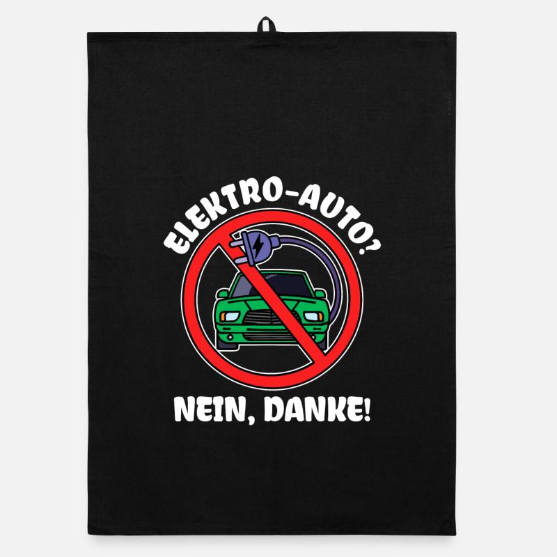 E-car Electrical Energy Electricity Statement Refueling Organic dish towel