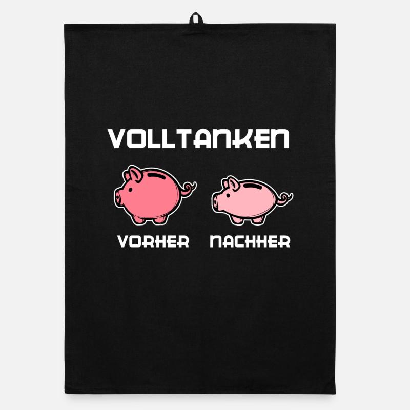 Refueling Statement Gasoline Diesel Energy Pump Organic dish towel