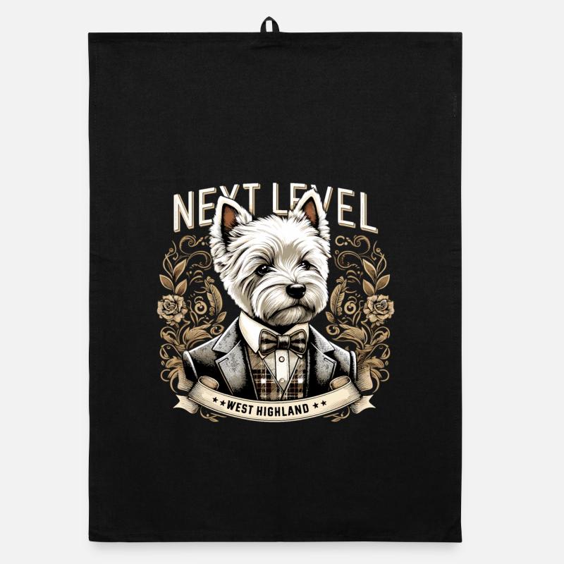 Cadeau West Highland White Terrier Next Level Torchon bio