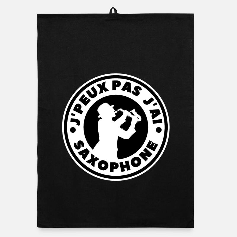 j'peux pas j'ai saxophone Torchon bio