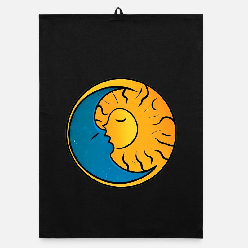 Soleil et Lune Torchon bio