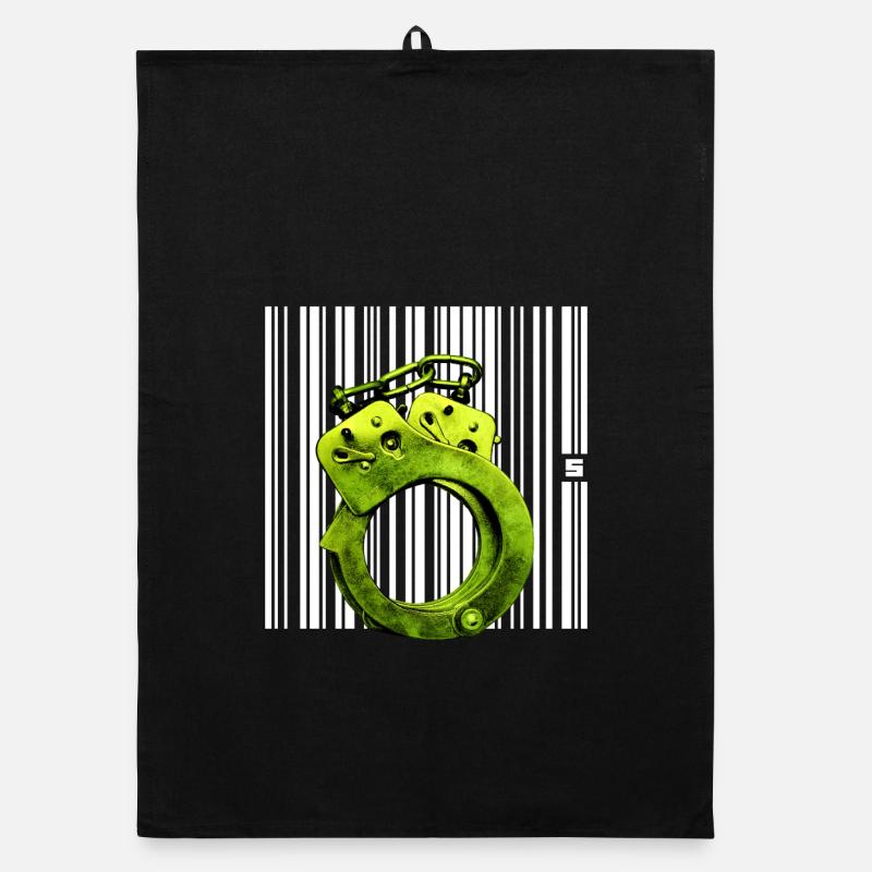 SPOT - STATUT - Torchon bio - noir