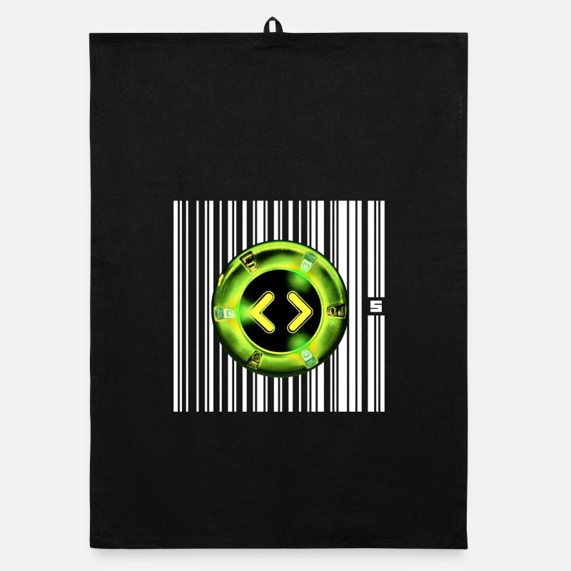 SPOT - READY - Organic dish towel - black