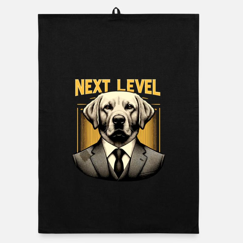 Dudley Labrador Suit Next Level Dog Gift Torchon bio