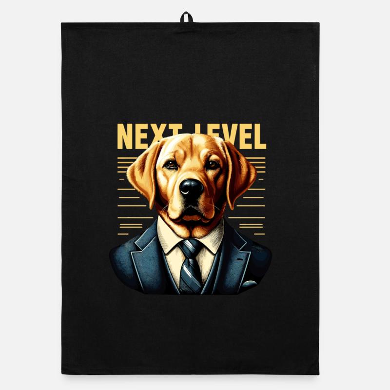 Dudley Labrador Suit Next Level Dog Gift Torchon bio