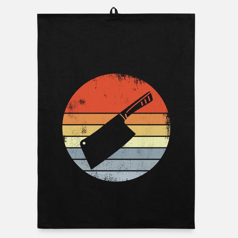 Vintage cleaver Organic dish towel