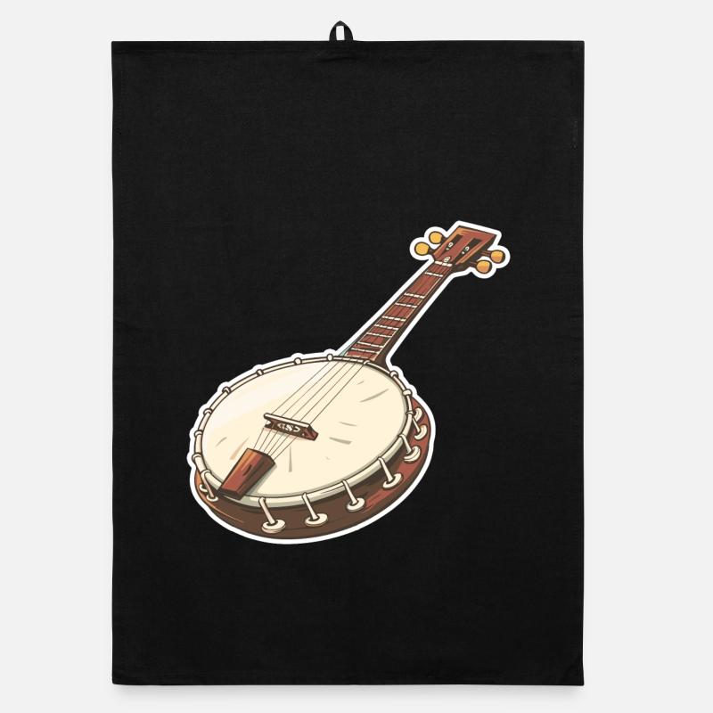 Banjo Graphics Organic dish towel