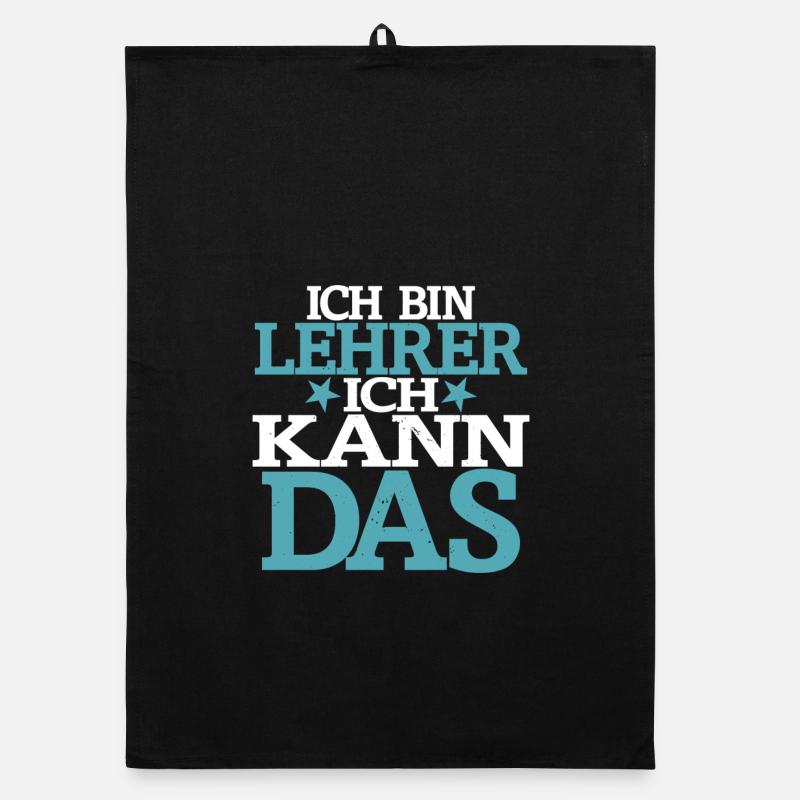 Ich bin Lehrer, Ich kann das Organic Geschirrtuch