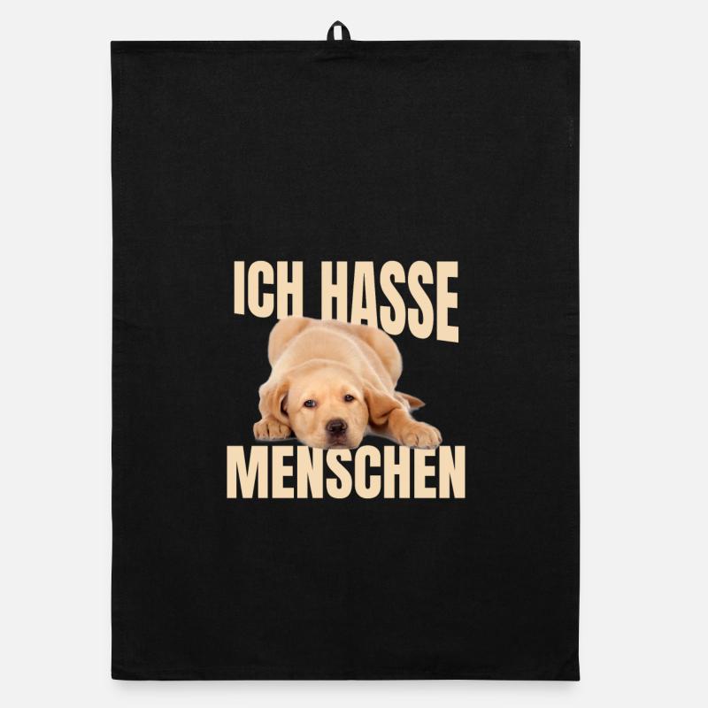 Labrador Meme Organic Geschirrtuch