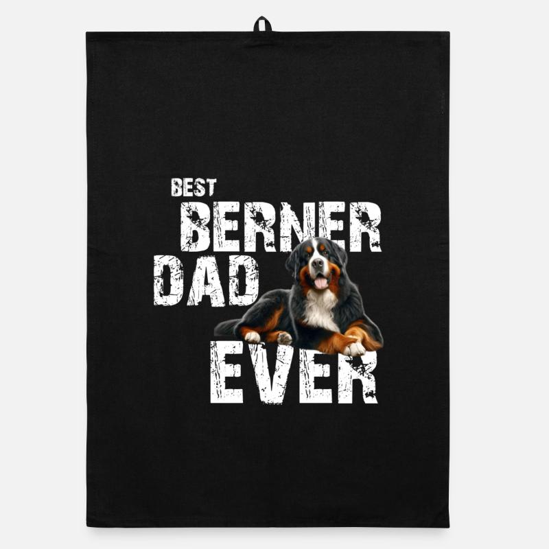 Berner Sennenhund Organic Geschirrtuch