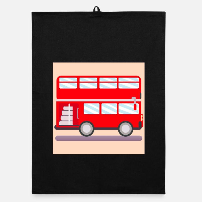 BUS BUSFAHRER Organic Geschirrtuch