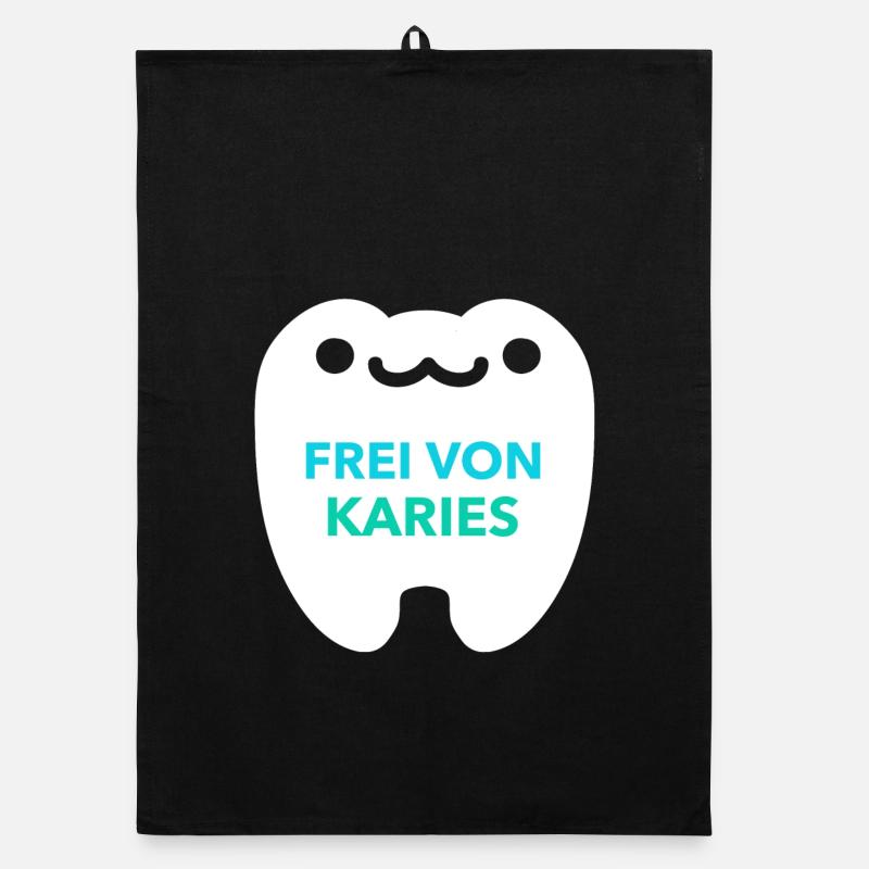 SANS CARIE DENTAIRE Torchon bio