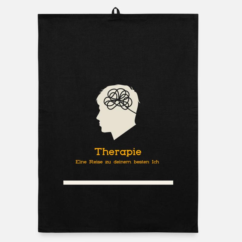 Therapy: A Journey to Your Best Self Organic dish towel