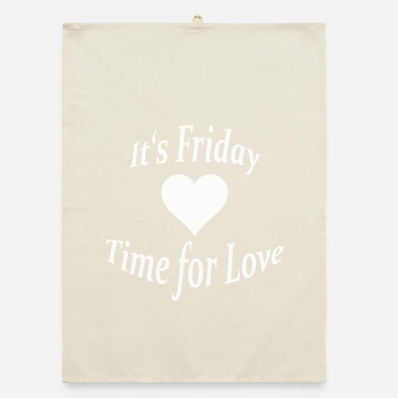 C’EST VENDREDI Torchon bio