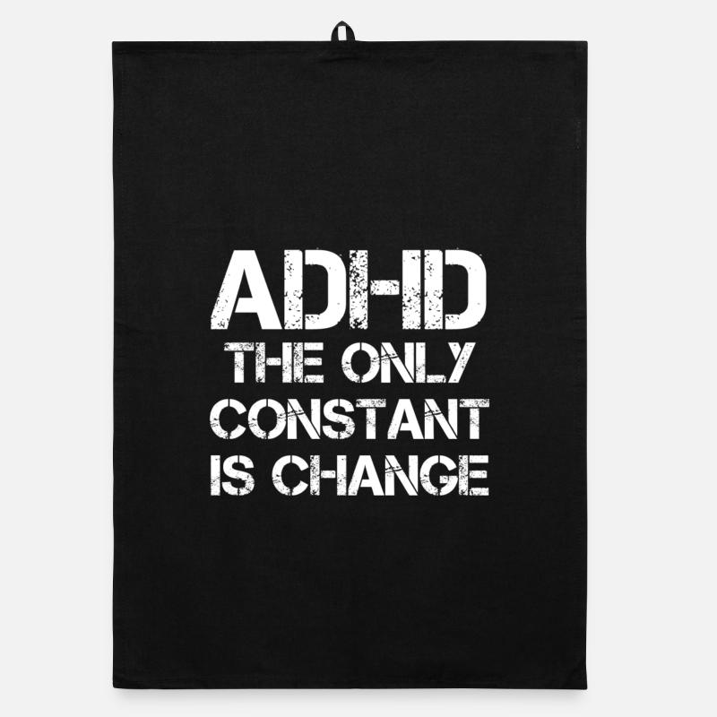 ADHD Organic dish towel