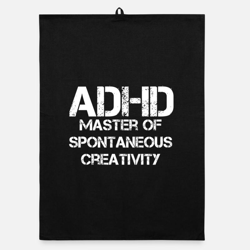 ADHD Organic dish towel
