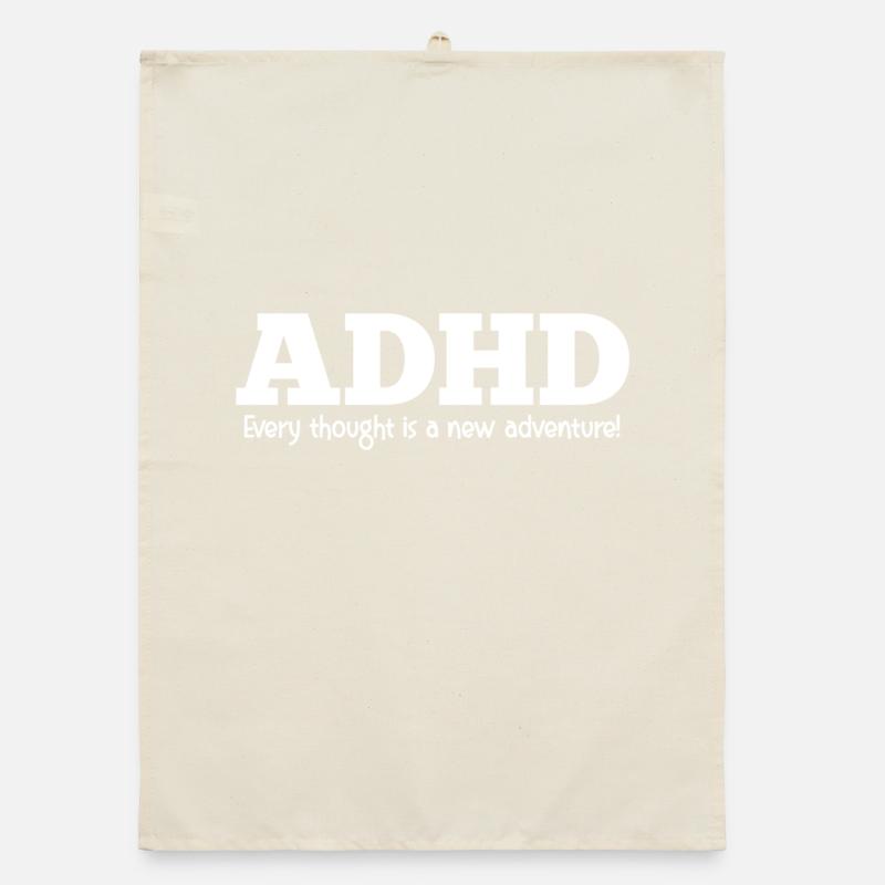 ADHD Organic dish towel