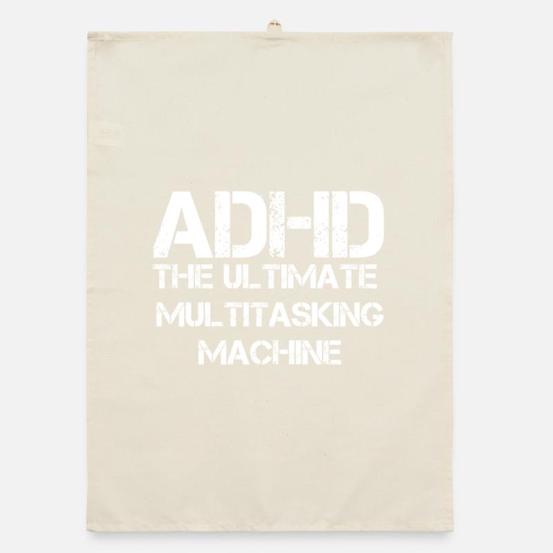 ADHD Organic dish towel