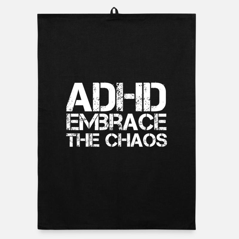 ADHD Organic dish towel