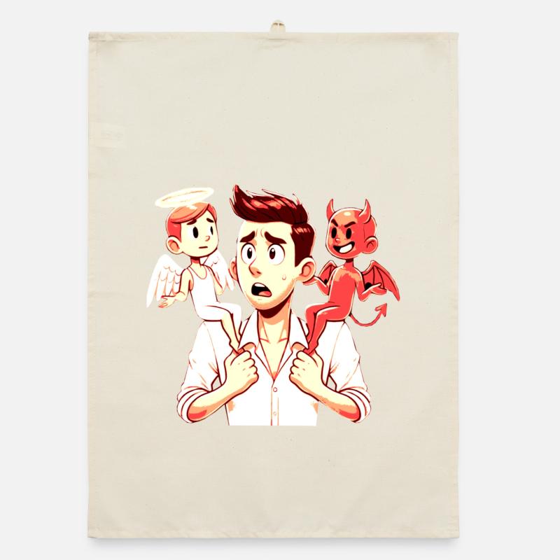 Déchiré la voix de la conscience Torchon bio