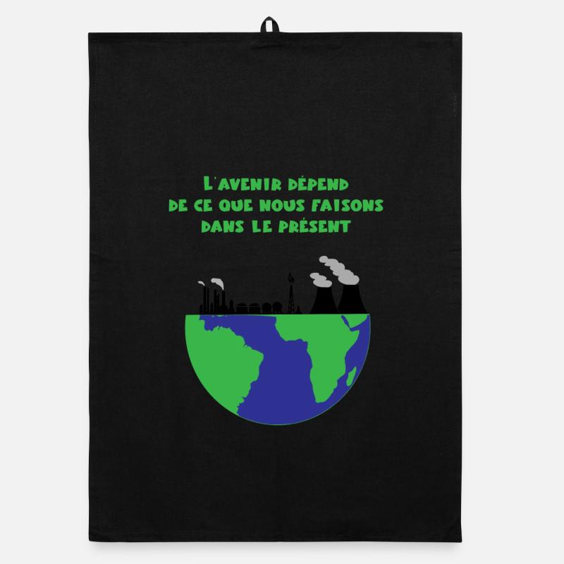 Planet Earth Organic dish towel