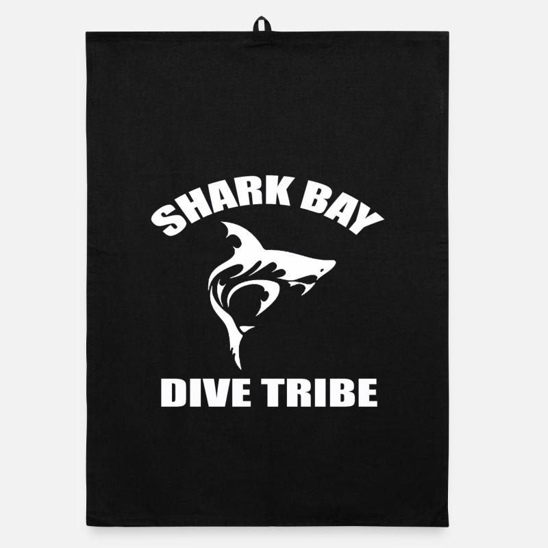 SHARK BAY DIVE TRIBE Organic dish towel